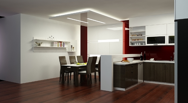 Không gian bếp - Nơi duy trì bữa cơm thân mật của gia đình